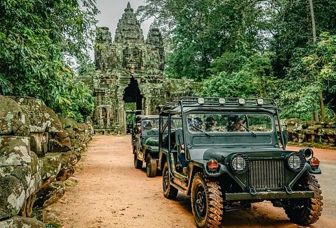 Tours en Jeeps - Guide Cambodge